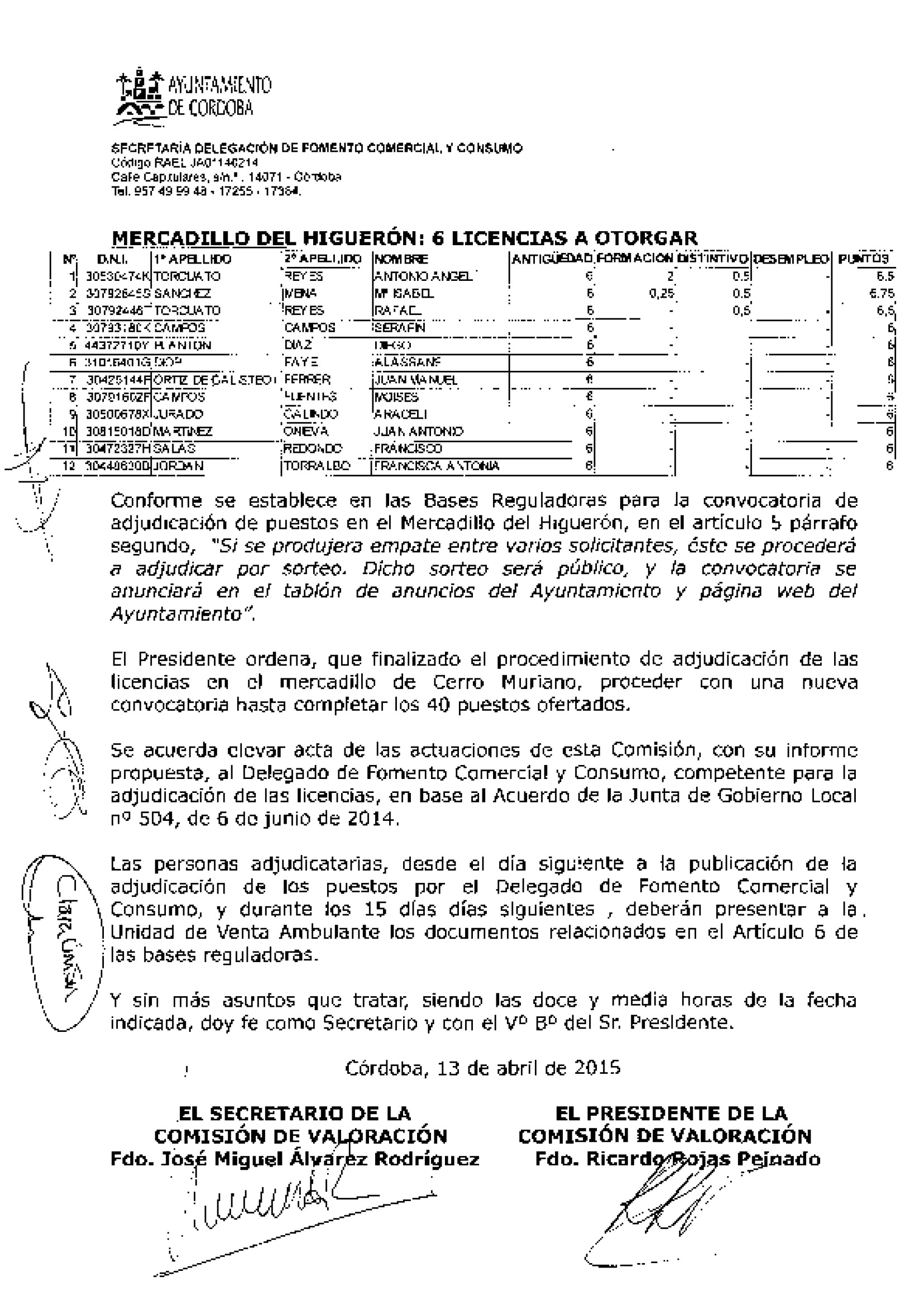 ventaambu acta resolucion licencias Higueron Muriano Página 2